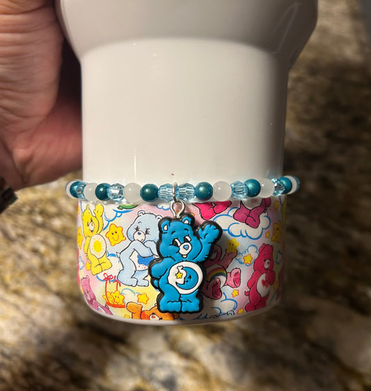 Blue Bear Stanley Cup Tumbler Bracelet