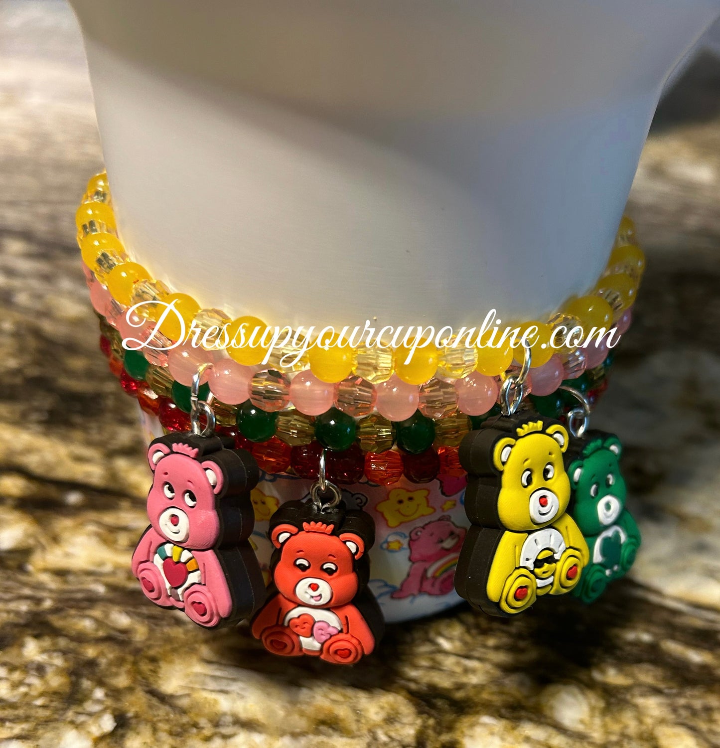 Colorful Bear Stanley Bracelet Boot Topper