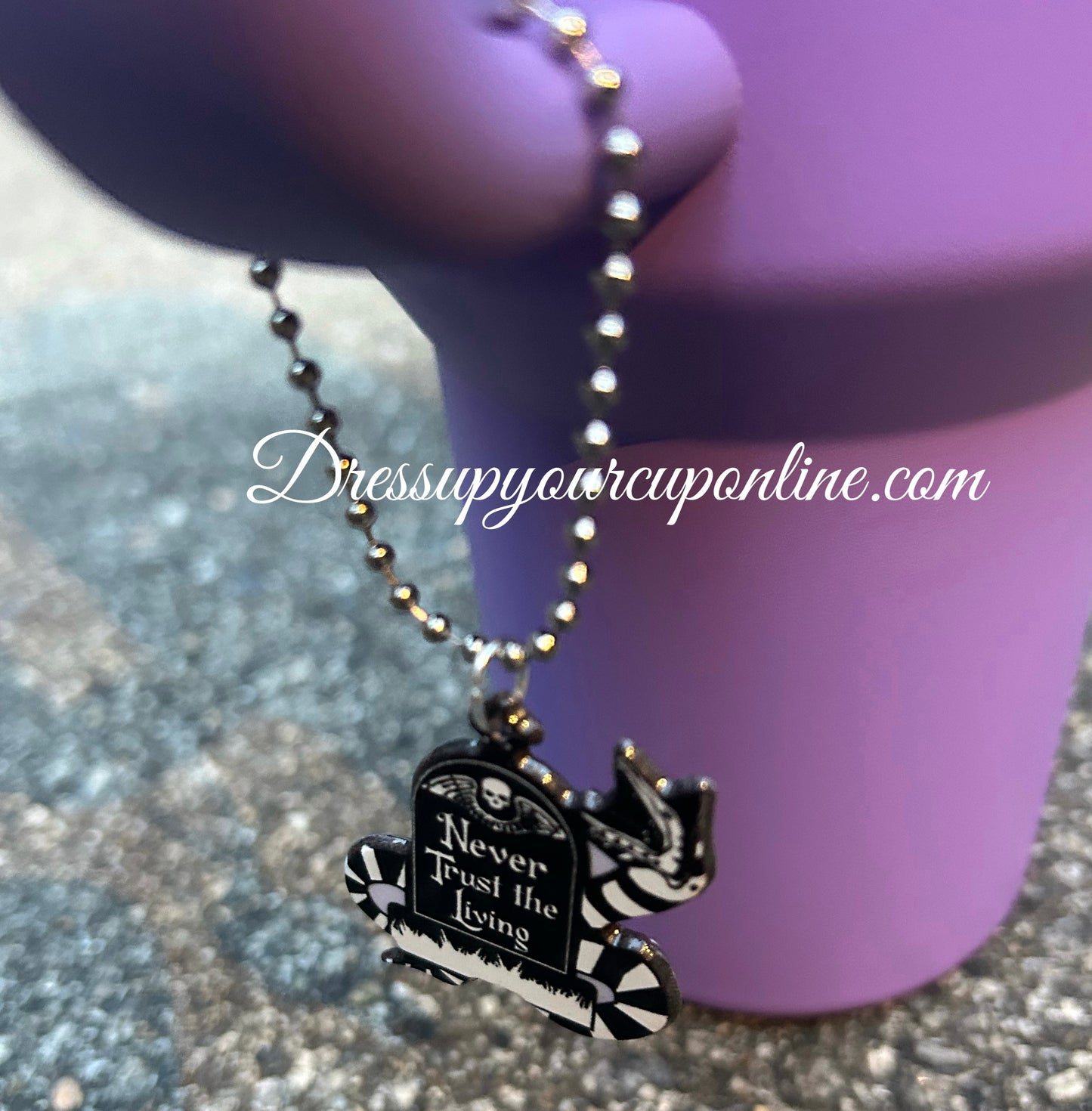 Beetle Guy Cup Handle Tumbler Charm