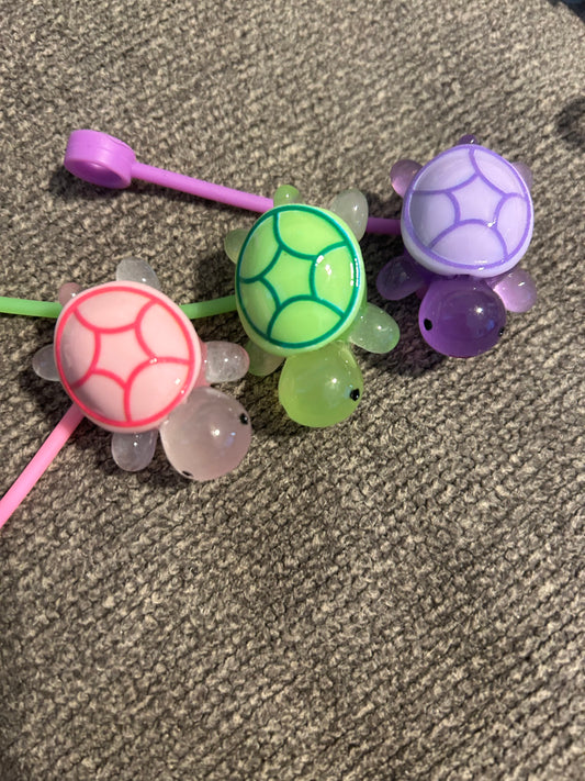 Turtle Straw Topper