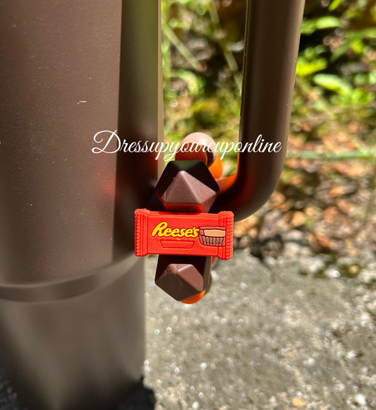 Peanut Butter Cup Tumbler Handle Charm