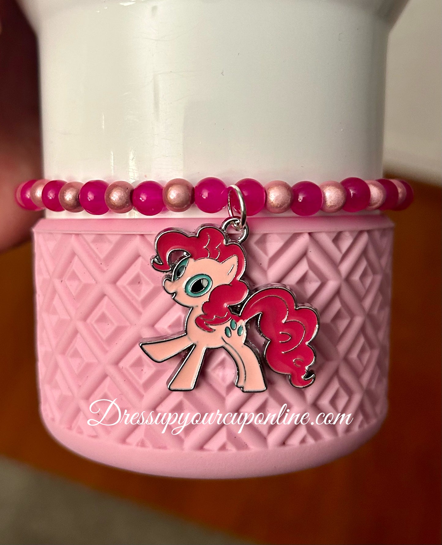 Pink Pony Stanley Bracelet Boot Topper